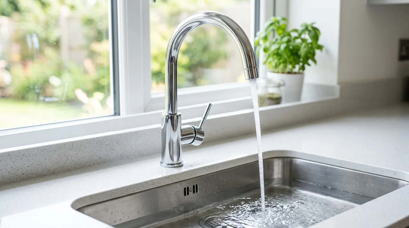 Local Plumbing Master Pros same day plumber fixing a faucet in Mesa, WA